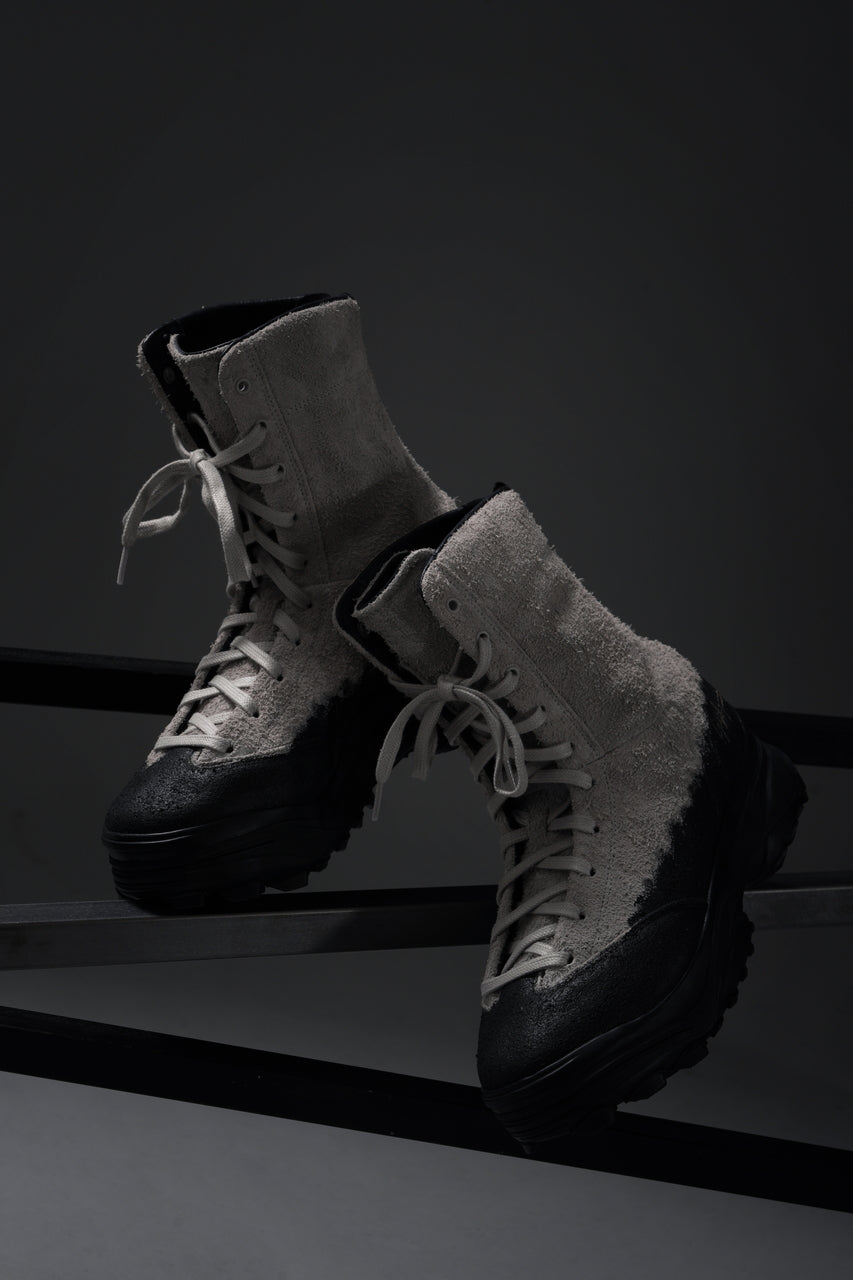画像をギャラリービューアに読み込む, Y-3 Yohji Yamamoto GSG9 BOOT (LGH SOLID GREY x BLACK x BLACK)