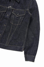 画像をギャラリービューアに読み込む, FULLCOUNT 2101XXW Type-3 Jean Jacket / 15.5oz Zimbabwe Selvedge Denim (INDIGO BLUE / ONE WASHED)