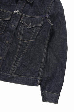 画像をギャラリービューアに読み込む, FULLCOUNT 2101XXW Type-3 Jean Jacket / 15.5oz Zimbabwe Selvedge Denim (INDIGO BLUE / ONE WASHED)