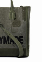 画像をギャラリービューアに読み込む, READYMADE PEGGY BAG - Remade from Vintage Military Canvas (KHAKI)