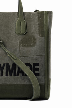 画像をギャラリービューアに読み込む, READYMADE PEGGY BAG - Remade from Vintage Military Canvas (KHAKI)