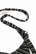 画像をギャラリービューアに読み込む, Professor.E KNIT SHOULDER BAG (BLACK/GREY)