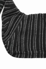 画像をギャラリービューアに読み込む, Professor.E KNIT SHOULDER BAG (BLACK/GREY)