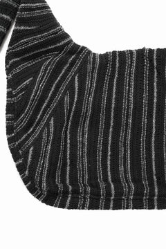 画像をギャラリービューアに読み込む, Professor.E KNIT SHOULDER BAG (BLACK/GREY)