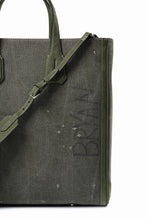 画像をギャラリービューアに読み込む, READYMADE PEGGY BAG - Remade from Vintage Military Canvas (KHAKI)