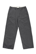 FULLCOUNT 1142-2 Tough Dude Mock Twist Pants (Covert Black)