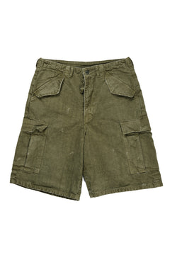 Load image into Gallery viewer, FULLCOUNT 1144VE Tent Cloth Field Cargo Shorts VE / Vintage Effect (O.D)