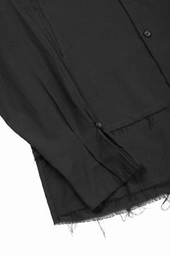 画像をギャラリービューアに読み込む, Professor.E LAYERED SHIRT (BLACK)