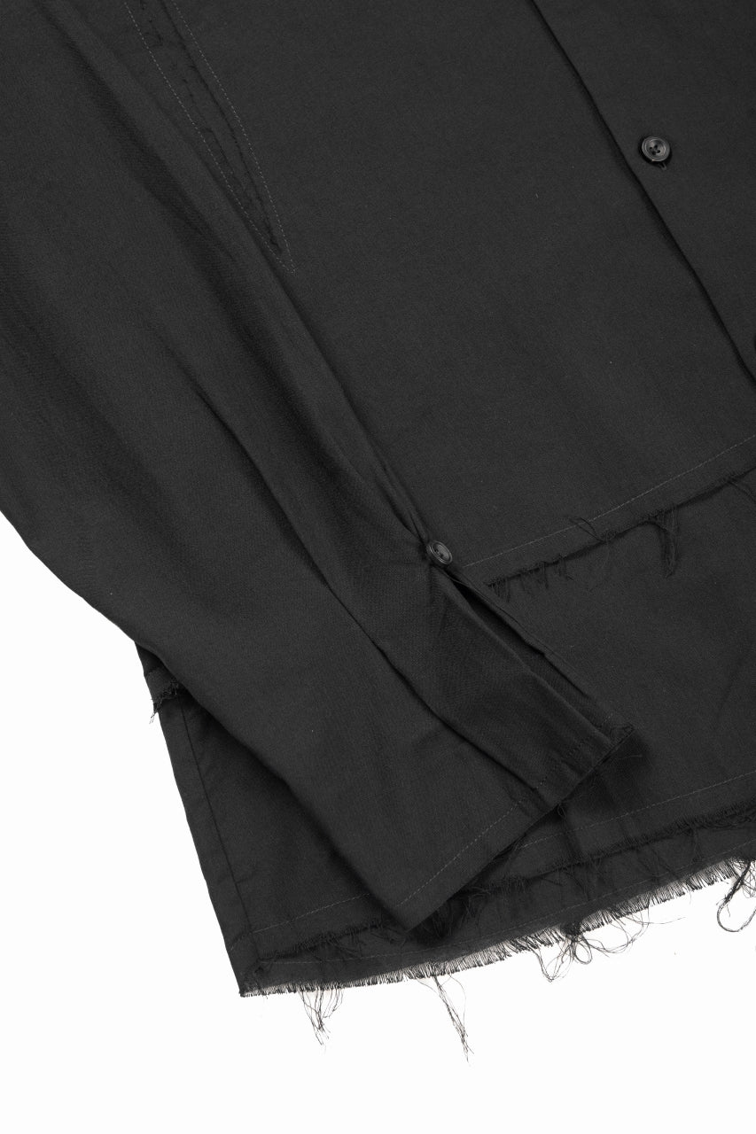 画像をギャラリービューアに読み込む, Professor.E LAYERED SHIRT (BLACK)