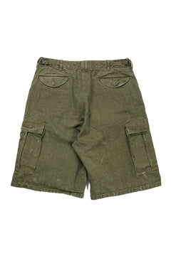 Load image into Gallery viewer, FULLCOUNT 1144VE Tent Cloth Field Cargo Shorts VE / Vintage Effect (O.D)