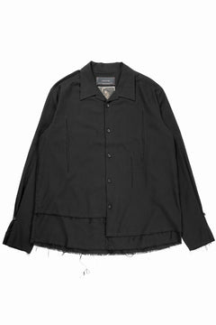 画像をギャラリービューアに読み込む, Professor.E LAYERED SHIRT (BLACK)