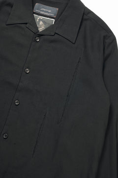 画像をギャラリービューアに読み込む, Professor.E LAYERED SHIRT (BLACK)