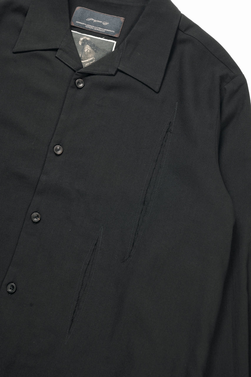 画像をギャラリービューアに読み込む, Professor.E LAYERED SHIRT (BLACK)