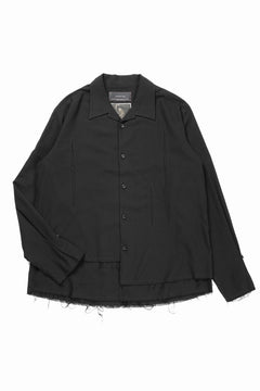 画像をギャラリービューアに読み込む, Professor.E LAYERED SHIRT (BLACK)