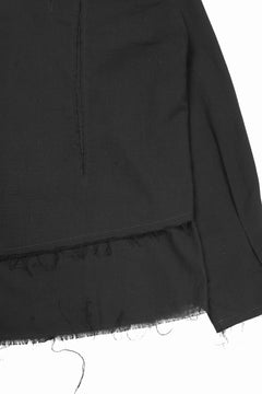 画像をギャラリービューアに読み込む, Professor.E LAYERED SHIRT (BLACK)