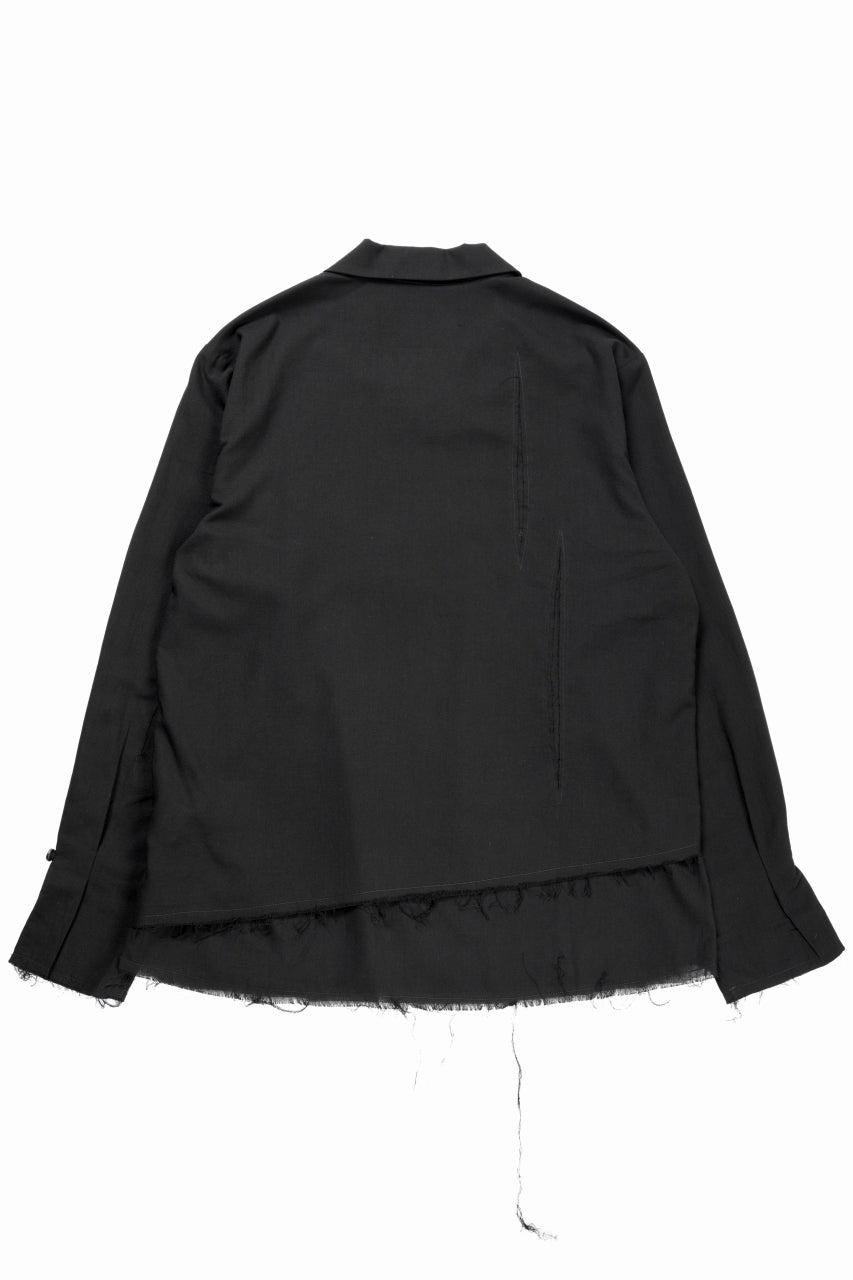画像をギャラリービューアに読み込む, Professor.E LAYERED SHIRT (BLACK)