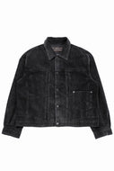 Professor.E AGED CORDUROY JACKET (AGED BLACK)