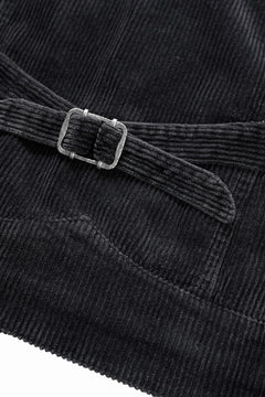 画像をギャラリービューアに読み込む, Professor.E AGED CORDUROY JKT (AGED BLACK)