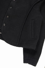 画像をギャラリービューアに読み込む, Professor.E FELTED WOOL BLAZER (BLACK)
