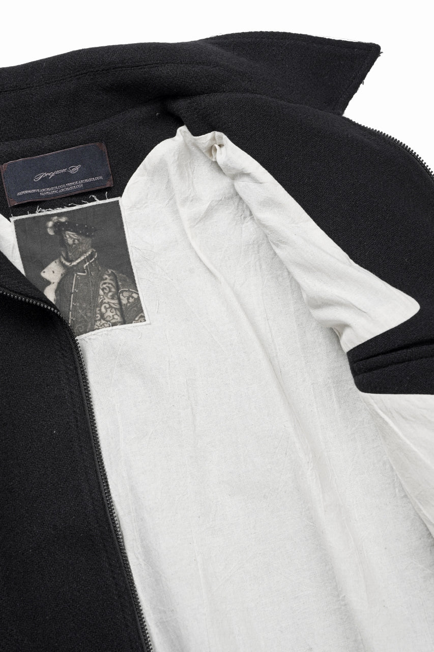 画像をギャラリービューアに読み込む, Professor.E APPLIQUE JACKET (BLACK)