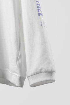 画像をギャラリービューアに読み込む, F/CE. RE AIKAWA LONG SLEEVE T-SHIRT TYPE-B (WHITE)