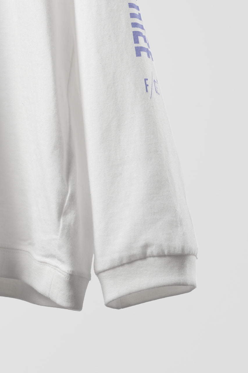 画像をギャラリービューアに読み込む, F/CE. RE AIKAWA LONG SLEEVE T-SHIRT TYPE-B (WHITE)