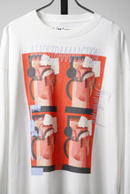 画像をギャラリービューアに読み込む, F/CE. RE AIKAWA LONG SLEEVE T-SHIRT TYPE-B (WHITE)