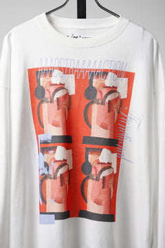 画像をギャラリービューアに読み込む, F/CE. RE AIKAWA LONG SLEEVE T-SHIRT TYPE-B (WHITE)