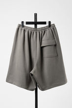 画像をギャラリービューアに読み込む, N/07 2TUCK EASY SHORTS / RIBBED CARDBOARD KNIT JERSEY (GREIGE)