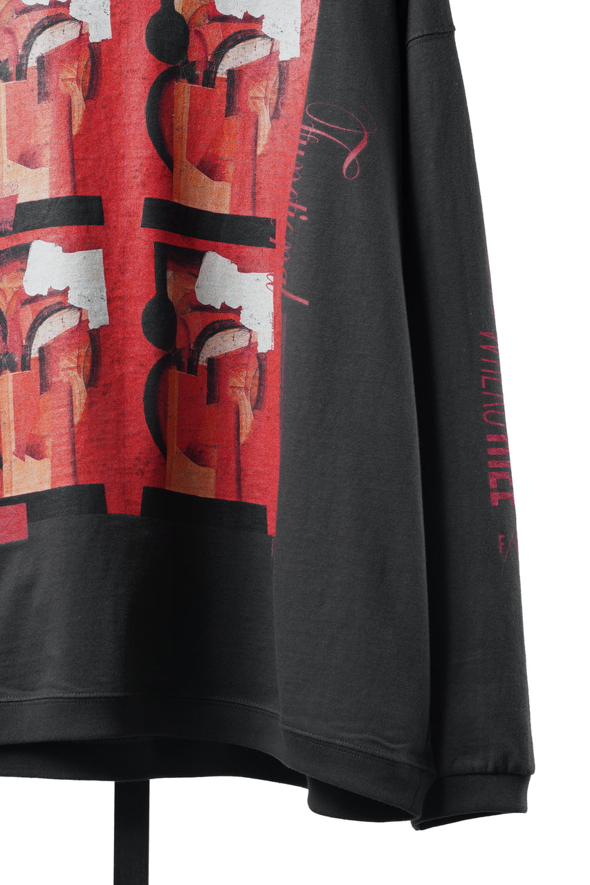 画像をギャラリービューアに読み込む, F/CE. RE AIKAWA LONG SLEEVE T-SHIRT TYPE-B (CHARCOAL)
