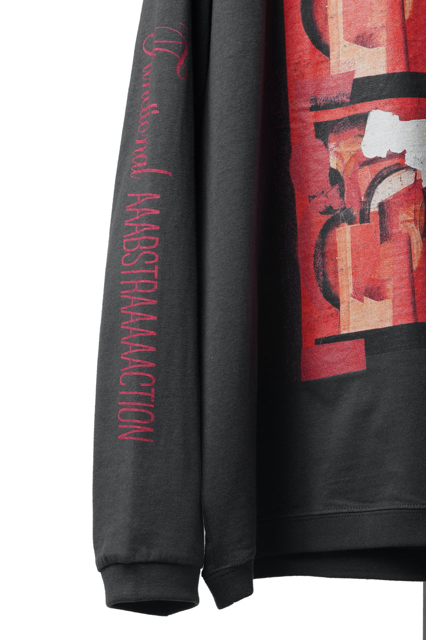 画像をギャラリービューアに読み込む, F/CE. RE AIKAWA LONG SLEEVE T-SHIRT TYPE-B (CHARCOAL)