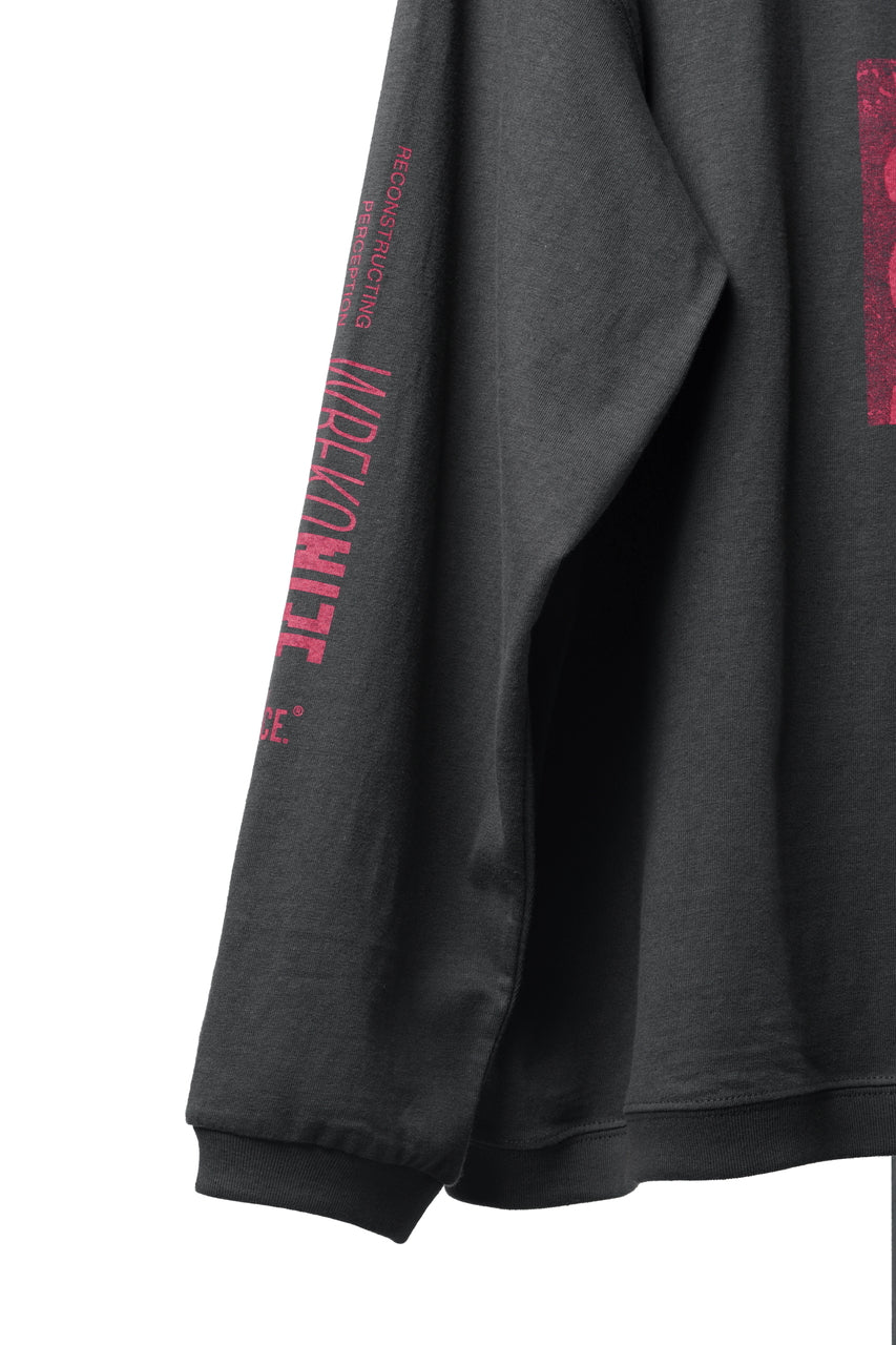 画像をギャラリービューアに読み込む, F/CE. RE AIKAWA LONG SLEEVE T-SHIRT TYPE-B (CHARCOAL)