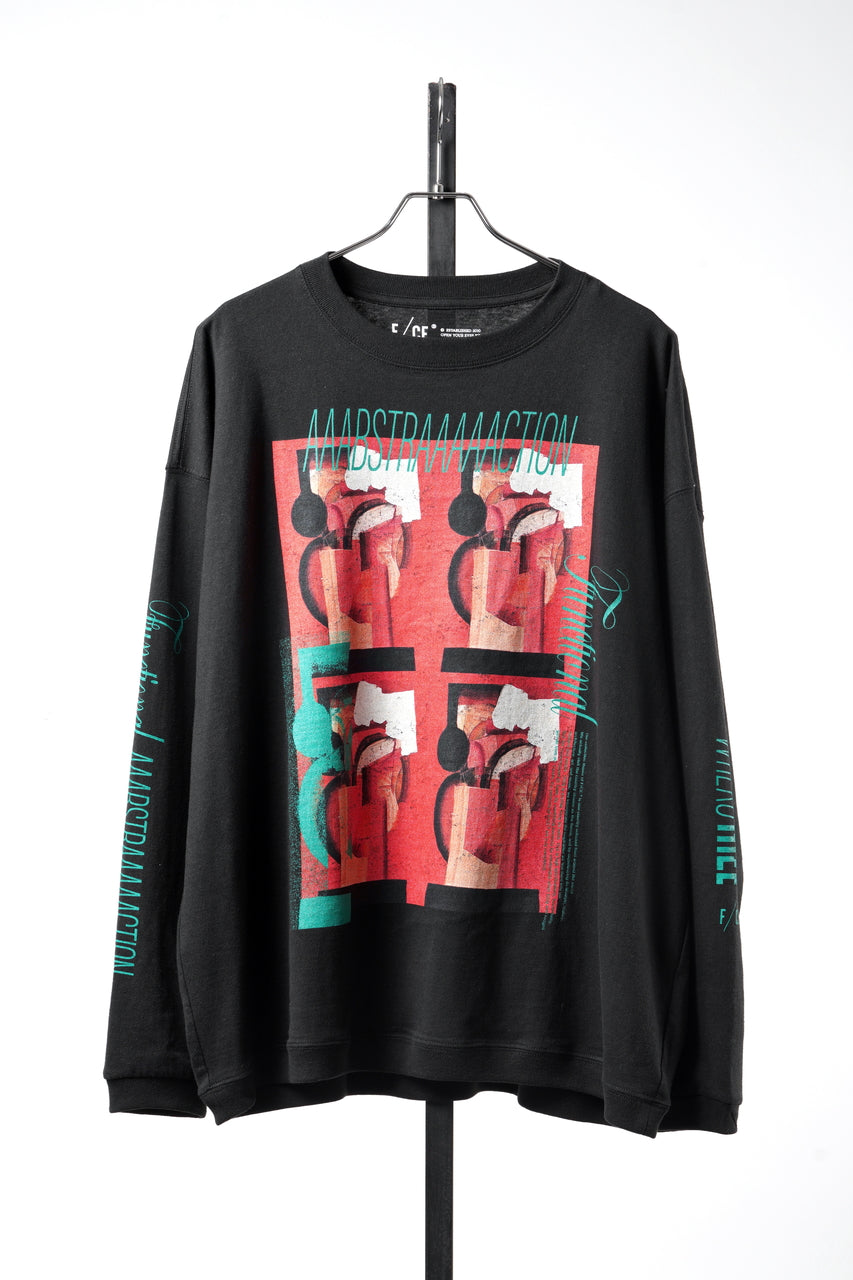 Load image into Gallery viewer, F/CE. RE AIKAWA LONG SLEEVE T-SHIRT TYPE-B (BLACK)