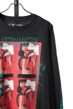 画像をギャラリービューアに読み込む, F/CE. RE AIKAWA LONG SLEEVE T-SHIRT TYPE-B (BLACK)