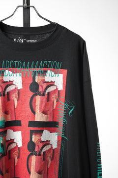 Load image into Gallery viewer, F/CE. RE AIKAWA LONG SLEEVE T-SHIRT TYPE-B (BLACK)