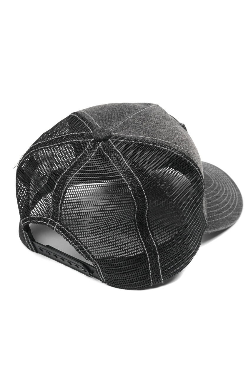 画像をギャラリービューアに読み込む, EVISU EJ, WASHED DENIM CAP-REGULAR FIT (DARK TONE BLACK)