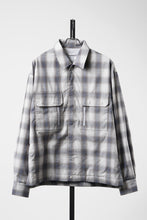 画像をギャラリービューアに読み込む, F/CE. CHECK FIELD SHIRT 2.0 (GRAY)