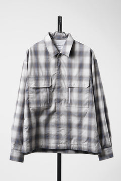 画像をギャラリービューアに読み込む, F/CE. CHECK FIELD SHIRT 2.0 (GRAY)