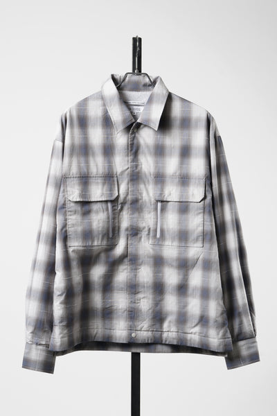 F/CE. CHECK FIELD SHIRT 2.0 (GRAY)