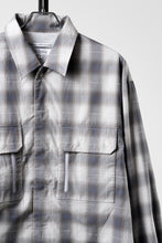 画像をギャラリービューアに読み込む, F/CE. CHECK FIELD SHIRT 2.0 (GRAY)