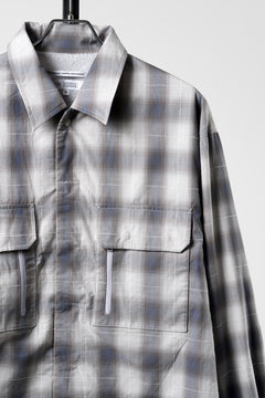 画像をギャラリービューアに読み込む, F/CE. CHECK FIELD SHIRT 2.0 (GRAY)