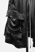 画像をギャラリービューアに読み込む, 【SAMPLE SALE】A.F ARTEFACT SATIN LOWCROTCH MILITARY WIDE SHORTS (BLACK)