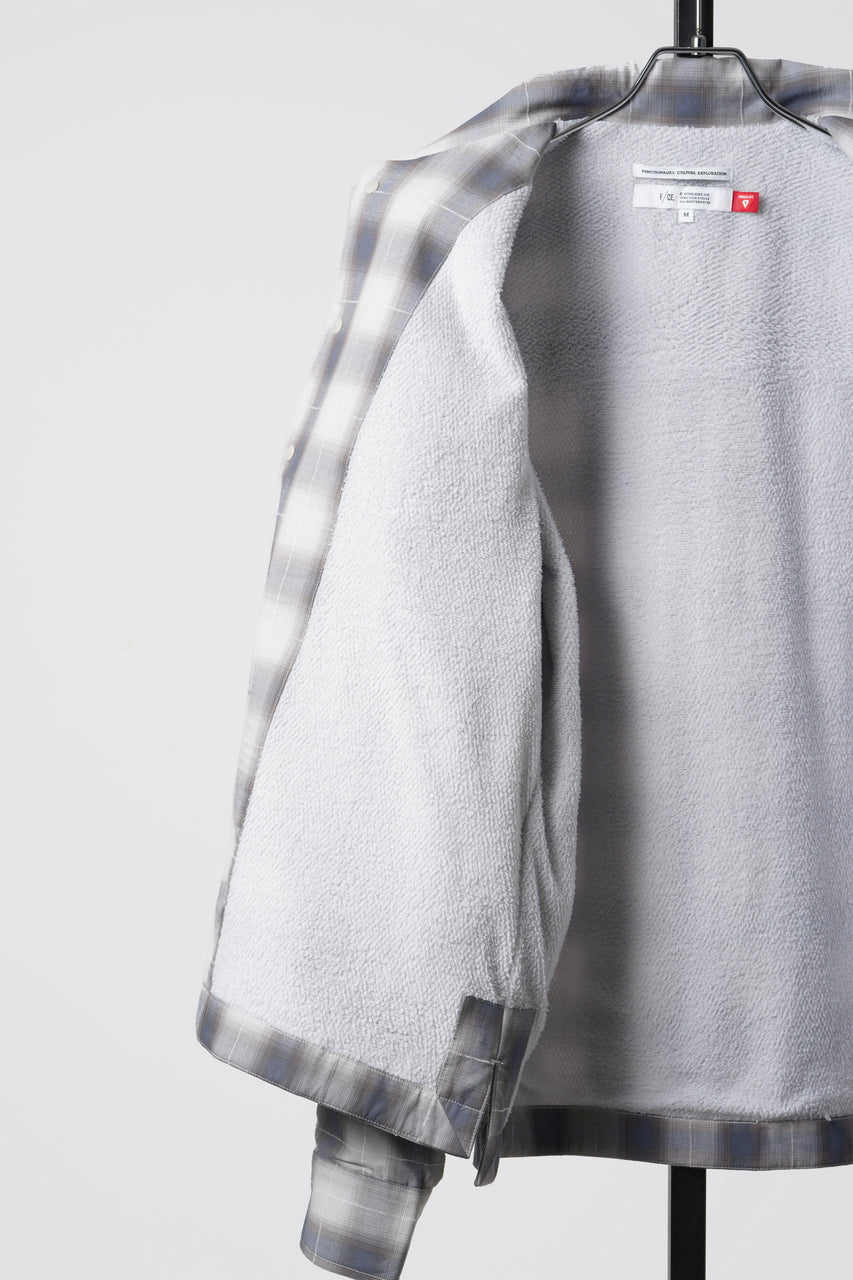 画像をギャラリービューアに読み込む, F/CE. CHECK FIELD SHIRT 2.0 (GRAY)