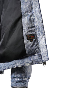 画像をギャラリービューアに読み込む, EVISU HT, DIGITAL PRINT DOWN JACKET-REGULAR FIT (ALLOVER INDIGO)
