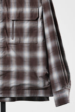 画像をギャラリービューアに読み込む, F/CE. CHECK FIELD SHIRT 2.0 (BROWN)