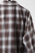 画像をギャラリービューアに読み込む, F/CE. CHECK FIELD SHIRT 2.0 (BROWN)