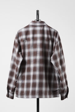 画像をギャラリービューアに読み込む, F/CE. CHECK FIELD SHIRT 2.0 (BROWN)