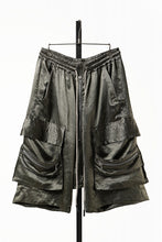 画像をギャラリービューアに読み込む, 【SAMPLE SALE】A.F ARTEFACT SATIN LOWCROTCH MILITARY WIDE SHORTS (KHAKI)