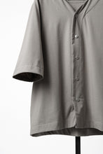画像をギャラリービューアに読み込む, 【SAMPLE SALE】A.F ARTEFACT NO COLLAR SHIRT / TROPICAL WOOL (LIGHT BEIGE)