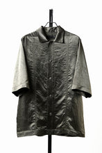 画像をギャラリービューアに読み込む, 【SAMPLE SALE】A.F ARTEFACT SATIN HALF SLEEVE SHIRT (KHAKI)